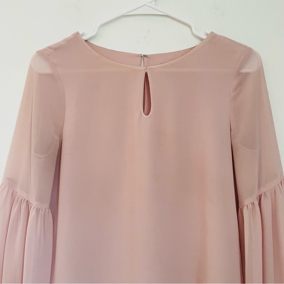 EXPRESS Romantic Long-sleeved Blouse - Picture 2 of 12